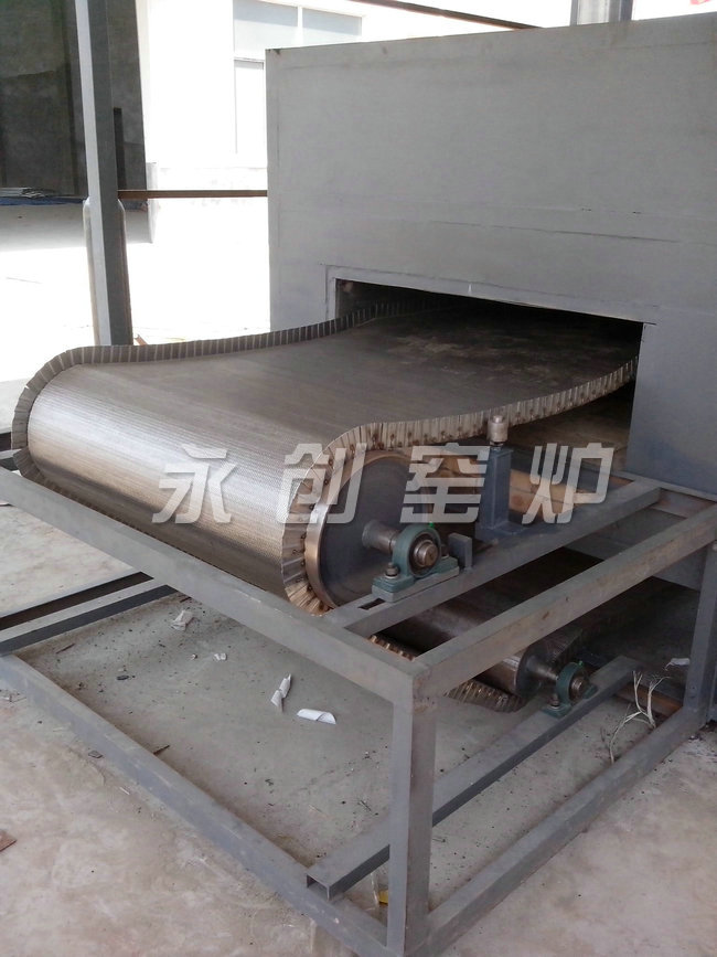 40m電熱網(wǎng)帶窯(催化劑)